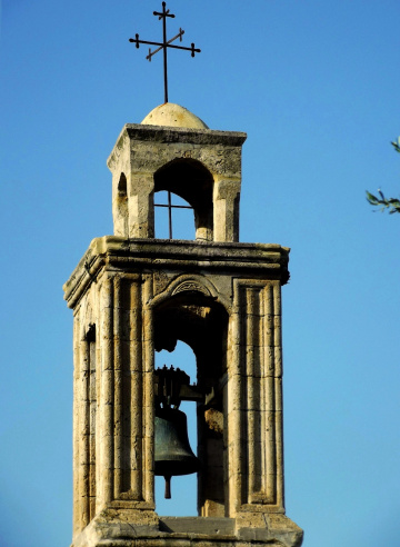 the unused church tower ... Lapta / KKTC