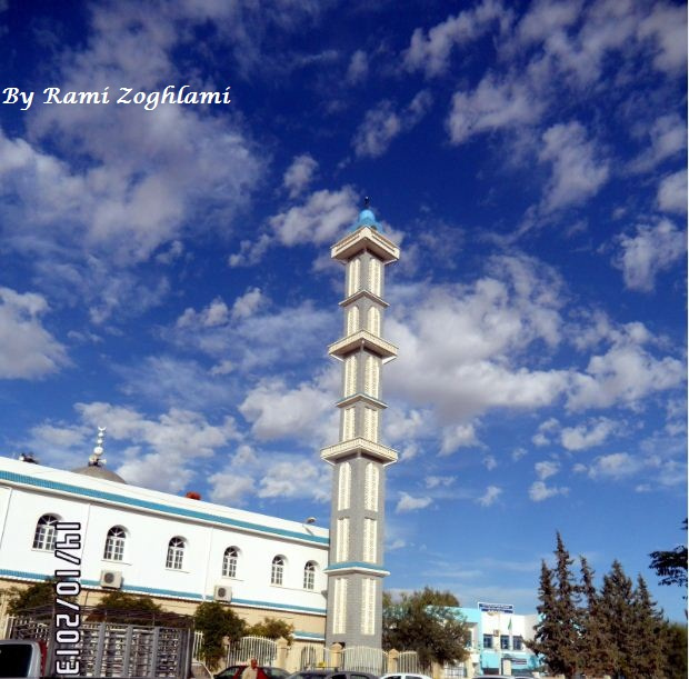 Mosque and sky 