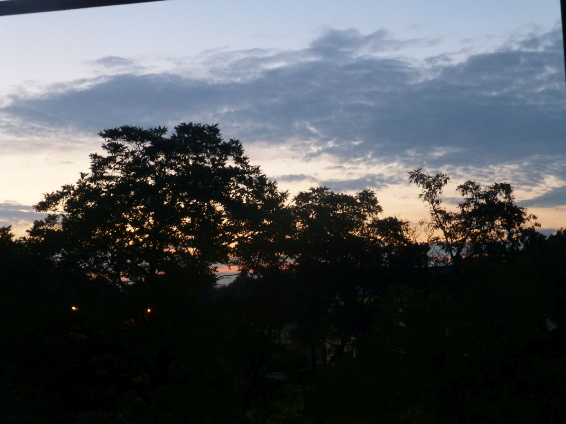 Sonnenaufgang um 5.30 Uhr