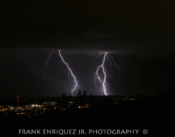 Monday Night Monsoon Lightning.