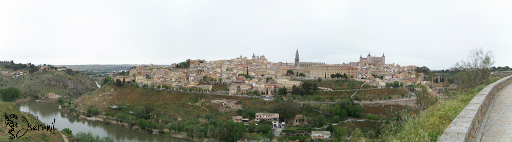 Panoramic of Toledo - Spain
