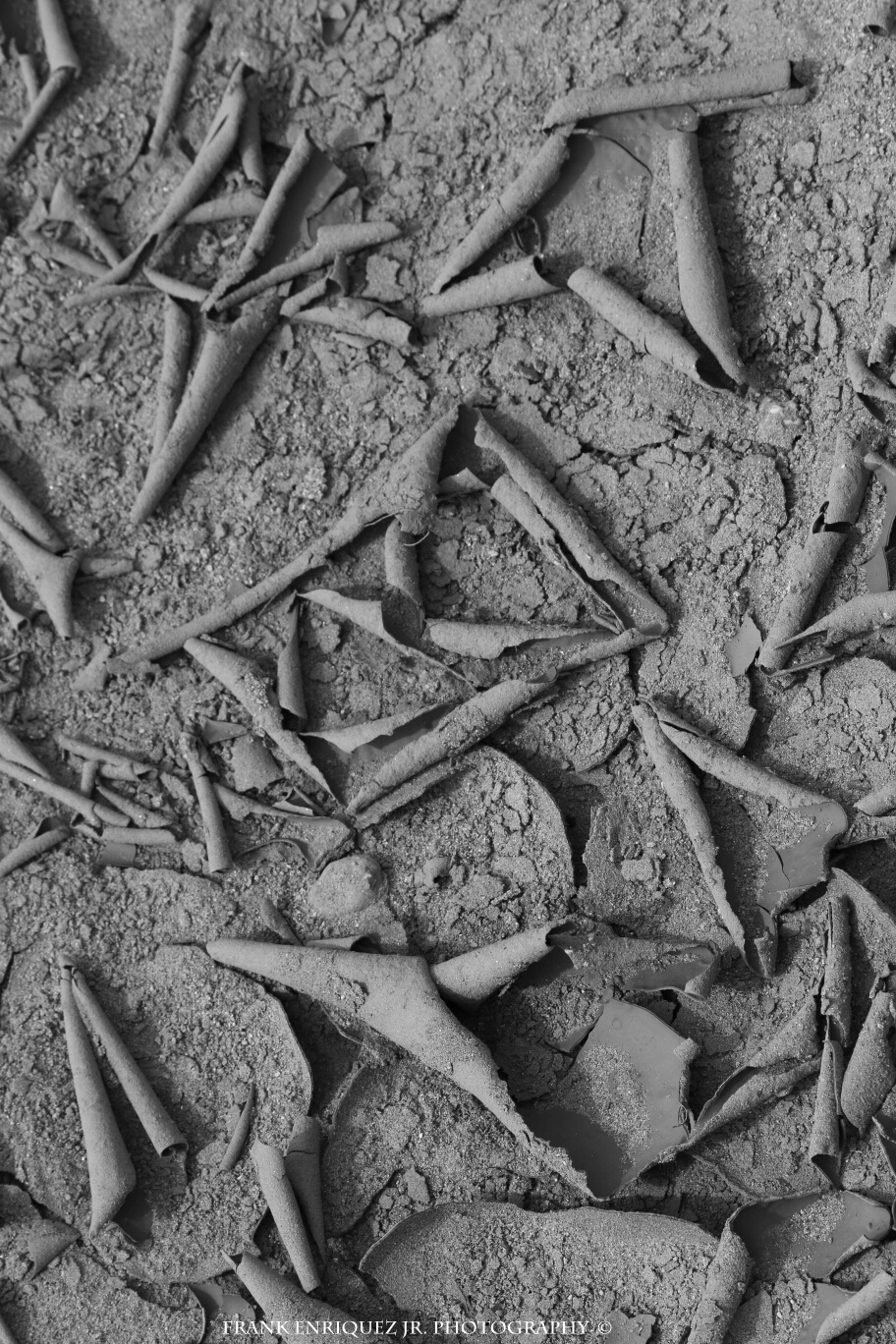 Dry River Mud From The Santa Cruz River.