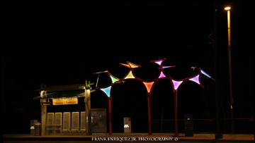 Trolly Car Stop Lights In DownTown Tucso