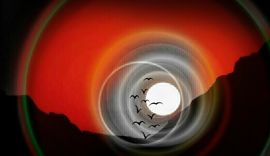 Swirling around the sun 