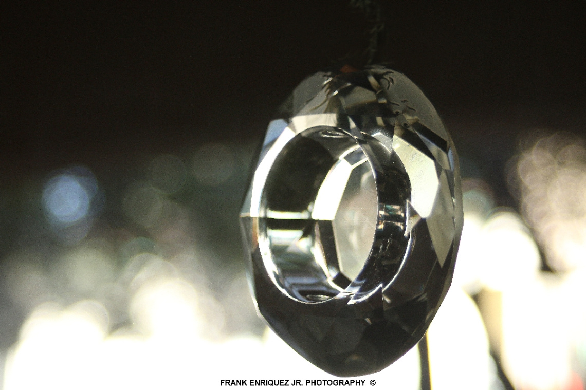 Floating Glass Object
