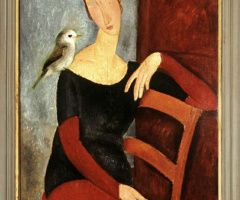 Freirinha com Modigliani
