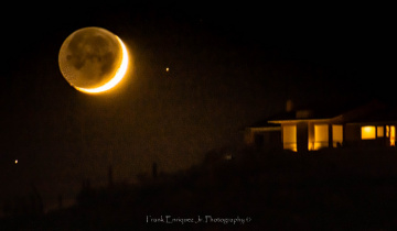 Tucson Arizona Moonset