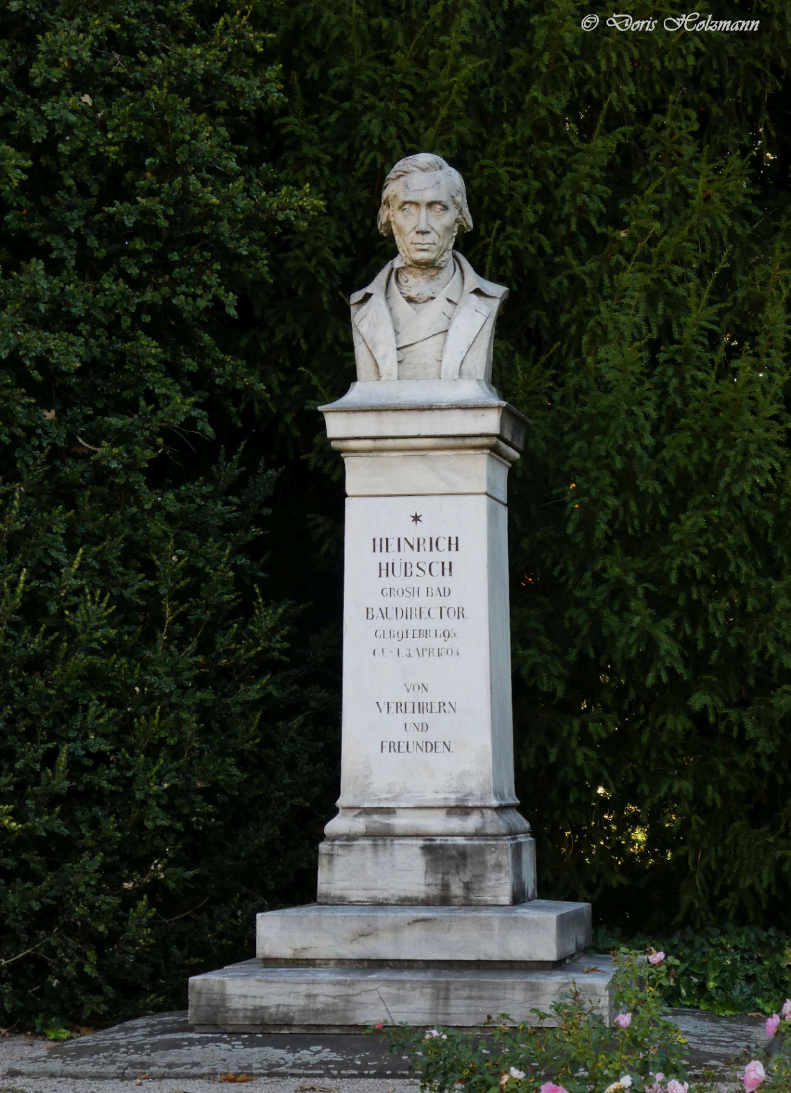 Monument of Heinrich Hübsch
