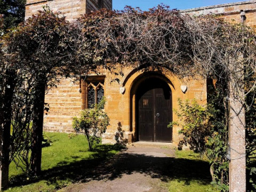 ENTRANCE TO THE CHURCH
