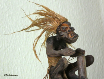 Wooden figure of a shaman
