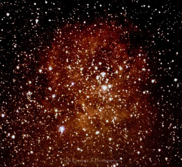 Rosette Nebula....NGC 2244 ..5200 LY from Earth