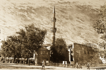 Ankara Hacı Bayram Cami ve Agustus tapınağı.