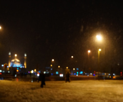 Kayseri de gece panorama
