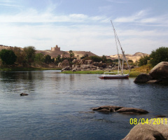 Egypt - Aswan-Nile river 