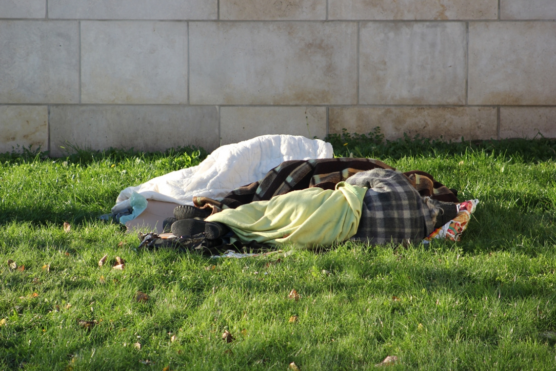 Homeless in Budapest