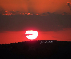 Lebanese summer sunset