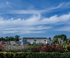 Castle Herrenhausen Hanover in the Great Garden