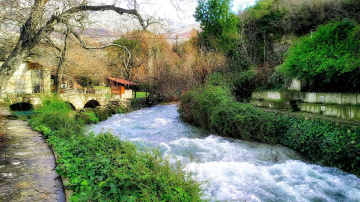 River Zrnovnica, Croatia.