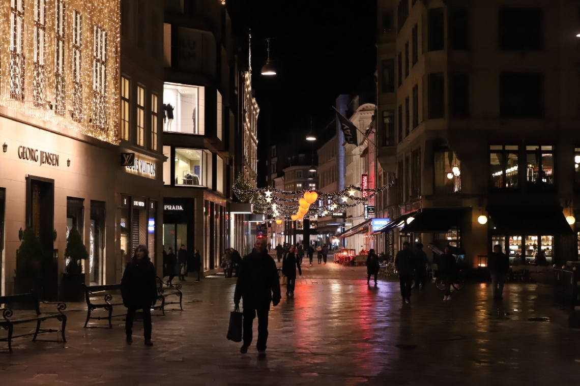 Streets Of Copenhagen By Night 11