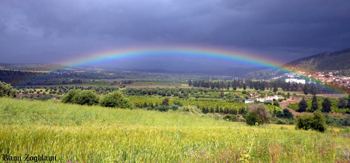 May Rainbow in Algerian Sky