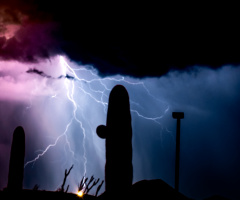 Arizona Monsoon Lightnings