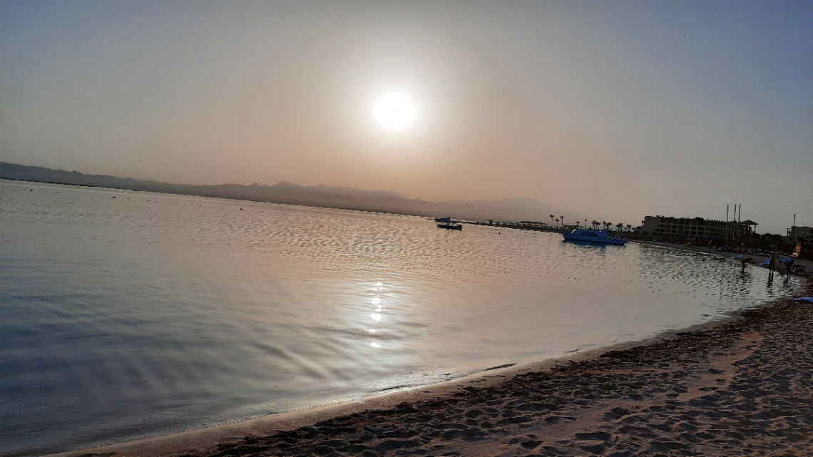 Egypt  - Hurghada  - Sunset 