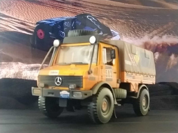 Miniciks Hayatlar  Dakar Ralli Mercedes Unimog