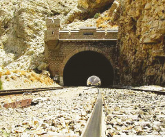Bolan pass, Railway tunnel