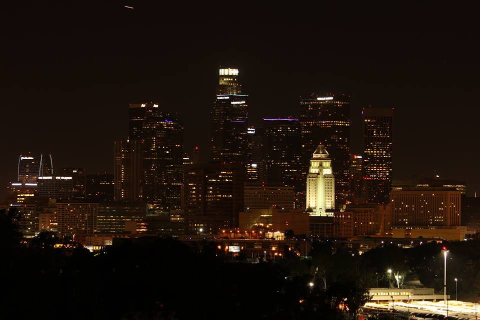 Los Angeles Night Skyline